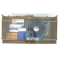A Garrard 401 record player, circa 1960, with accessories compartment and desk mounted case, 96 by 5... 
