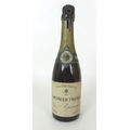 Vintage Champagne: a bottle of Limonier Freres 1926 Vintage Champagne, Special Cuvee, Extra Sec, cap... 