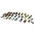 A collection of vintage toy cars, mostly Matchbox Models of Yesteryear by Lesney