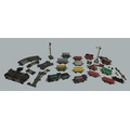 A collection of vintage Hornby by Meccano, including a Hornby type 51 British Railways green locomot... 