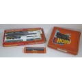 A collection of vintage Hornby such as a Hornby Meccano O gauge Tank Goods set, No.40, including a t... 