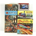A collection of toys comprising a Corgi Simon Snorkel fire engine, a Louis Marx and Co four engined ... 