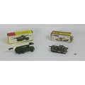 A vintage Dinky Honest John Missile Launcher, model no. 665, in lovely condition, boxed, together wi... 