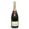 Vintage Champagne: a magnum of Moet & Chandon Brut Imperial champagne, the bottle applied with Swaro... 