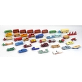 A collection of vintage Moko Matchbox models by Lesney, dating from 1950s onwards including various ... 