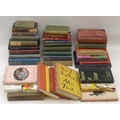 A collection of vintage and earlier books, including 'The Philosophy of Andy Warhol, (From A to B an... 