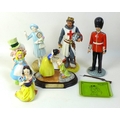 A mixed group of Royal Doulton figurines, comprising Disney Showcase Collection Dopey's First Kiss S... 