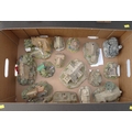 A group of fourteen Lilliput Lane figurines, including 'To Have and To Hold', 'Traveller's Rest', 'P... 