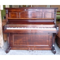 An Edwardian mahogany upright piano, by John Brinsmead & Sons, London, stamped to case 'Falcott' and... 