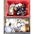 A quantity of mixed china, including a Shelley part tea service, R2394, a harvest ware moulded jug, ... 