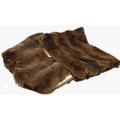 Two mink rugs