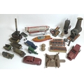 A group of vintage tin plate toys, including a Silver Streak model speed boat, boxed, a Sutcliffe mo... 