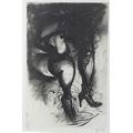 After John Piper (British, 1903-1992): 'Nude II', etching, 1987, limited edition 29/70, signed in pe... 