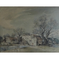 Arthur Edward Davies RBA, RCA (British, 1893-1988): 'Burgh Mill', signed lower right, watercolour, g... 