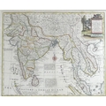 A New and Accurate Map of the Empire of the Great Mogul together with India on both sides of the Gan... 