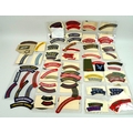 An array of over one hundred, 20th century British Army military cloth badges, predominantly shoulde... 