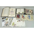 A collection of stamps, three albums of international stamps including some Russian and Asian, First... 