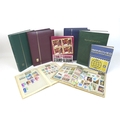 A collection of British and international stamps, eight albums of a predonominantly British collecti... 