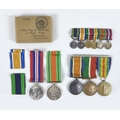 A WWI and WWII group of medals awarded to Lieutenant Guy W. Preston, comprising a Mercantile Marine ... 