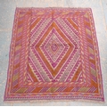 A Gazak rug, 130 by 114cm.