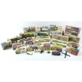 A group of Airfix and Matchbox models, including sixteen Airfix 00 railway models, and seven other A... 