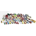 A group of 1970s and later die-cast model toy vehicles, including Matchbox and Corgi models, featuri... 