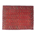 A Baluchi rug, 124 by 92cm.