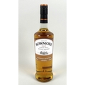 Vintage Whisky: a bottle of Bowmore Islay single malt Scotch whisky, Mashmen's Selection, Craftsmen'... 