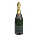 Vintage Champagne: a bottle of Moët & Chandon Brut Imperial Champagne, Vintage 1995.