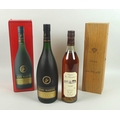 Vintage Cognac: a bottle of Remy Martin Fine Champagne Cognac, VSOP, 1L, 40% vol, boxed, together wi... 