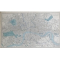 A Map of London, hand coloured engraving, 'Drawn & Engraved from Authentic Documents & Personal Obse... 