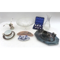A group of ceramics, glassware and silver plate, including a Beswick 995 Duck 22 by 21 by 16.7cm,, a... 
