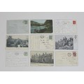 Ten albums of 20th century British and Dutch postcards, together with Railway postmarks and cancella... 