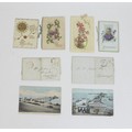 Nine albums of early 20th century and greetings cards and postcards, together with some internationa... 