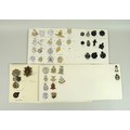 A group of forty six British military badges, including Black Watch, Gloucestershire, Northern Irela... 