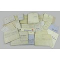 A group of over thirty 18th century and later indentures, bonds for property in Lincolnshire. (1 bag... 