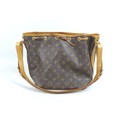 A Louis Vuitton monogrammed Noe leather shoulder bag, with Louis Vuitton stamped brass eyelets, 38 b... 
