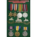 A group of WWI and WWII medals, awarded to Corporal C S Gill, Lincolnshire regiment, comprising thre... 