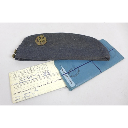 124 - A WWII medal group and RAF related ephemera, belonging to F/Sgt. Arthur Savage 365614, comprising a ... 