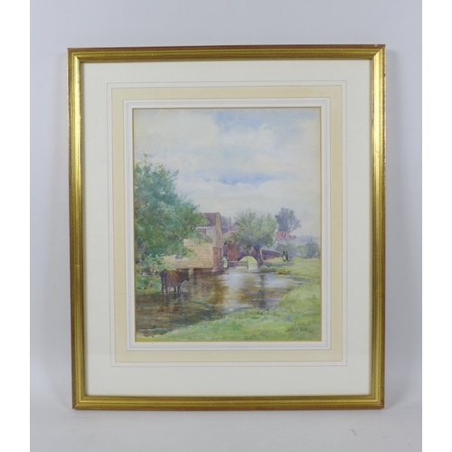 204 - Wilfrid Williams Ball (British, 1853-1917): 'Eynsford', signed, titled and dated 1905 lower right, w... 