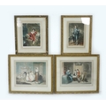 After Sydney E. Wilson, all signed, two mezzotints of paintings by Sir Thomas Lawrence, 'The Romps',... 
