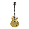 A 2002 Epiphone by Gibson, Les Paul electric guitar in lemon burst with repaired headstock, a/f, fro... 