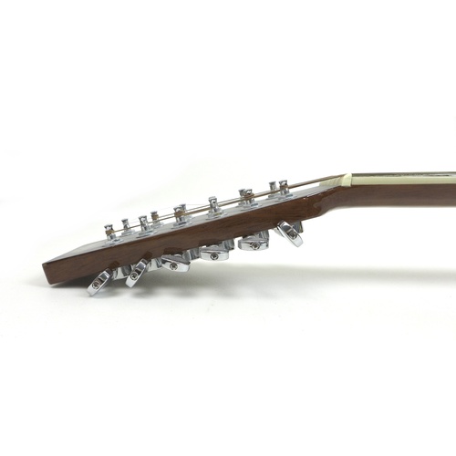 178 - A Vintage V400-12 string acoustic guitar, with rosewood fingerboard, spruce top, tortoise shell styl... 