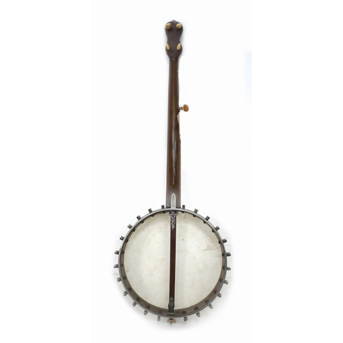 177 - A circa 1900 banjo, without strings.