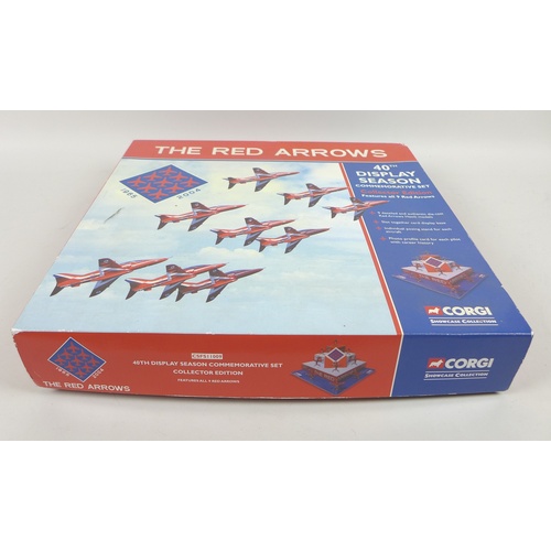 150 - A Corgi Showcase Collection, Collector Edition set of The Red Arrows, 40th Display Season Commemorat... 