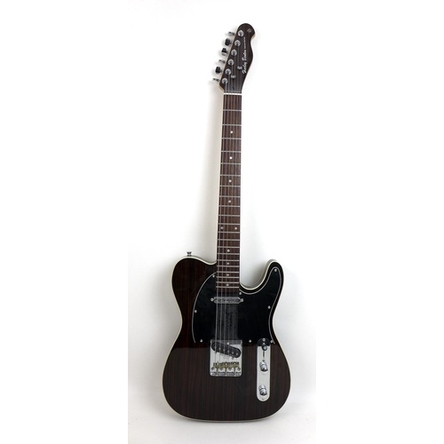 181 - A Harley Benton TE-70RW Deluxe series Telecaster style electric guitar, with Rosewood veneers, vinta... 