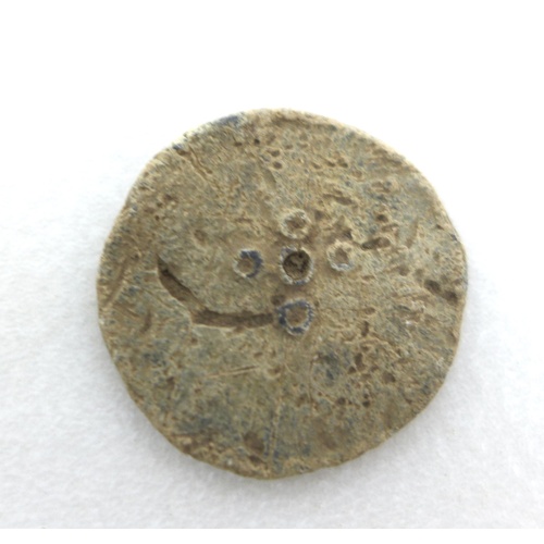 81 - A collection of Detectorist found tokens and hammered coins, comprising two lead medieval tokens, a ... 