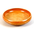 An Art Deco Royal Doulton ceramic bowl, decorated in orange lustre glaze, black printed factory mark... 