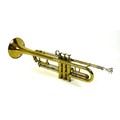 A Maynard Ferguson Liberator brass trumpet, by Ferguson Bell Ltd, serial LB465/001, with Vincent Bac... 