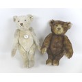 Two Steiff limited edition teddy bears, a 1995 brown tipped British Collector's teddy, 36cm high wit... 